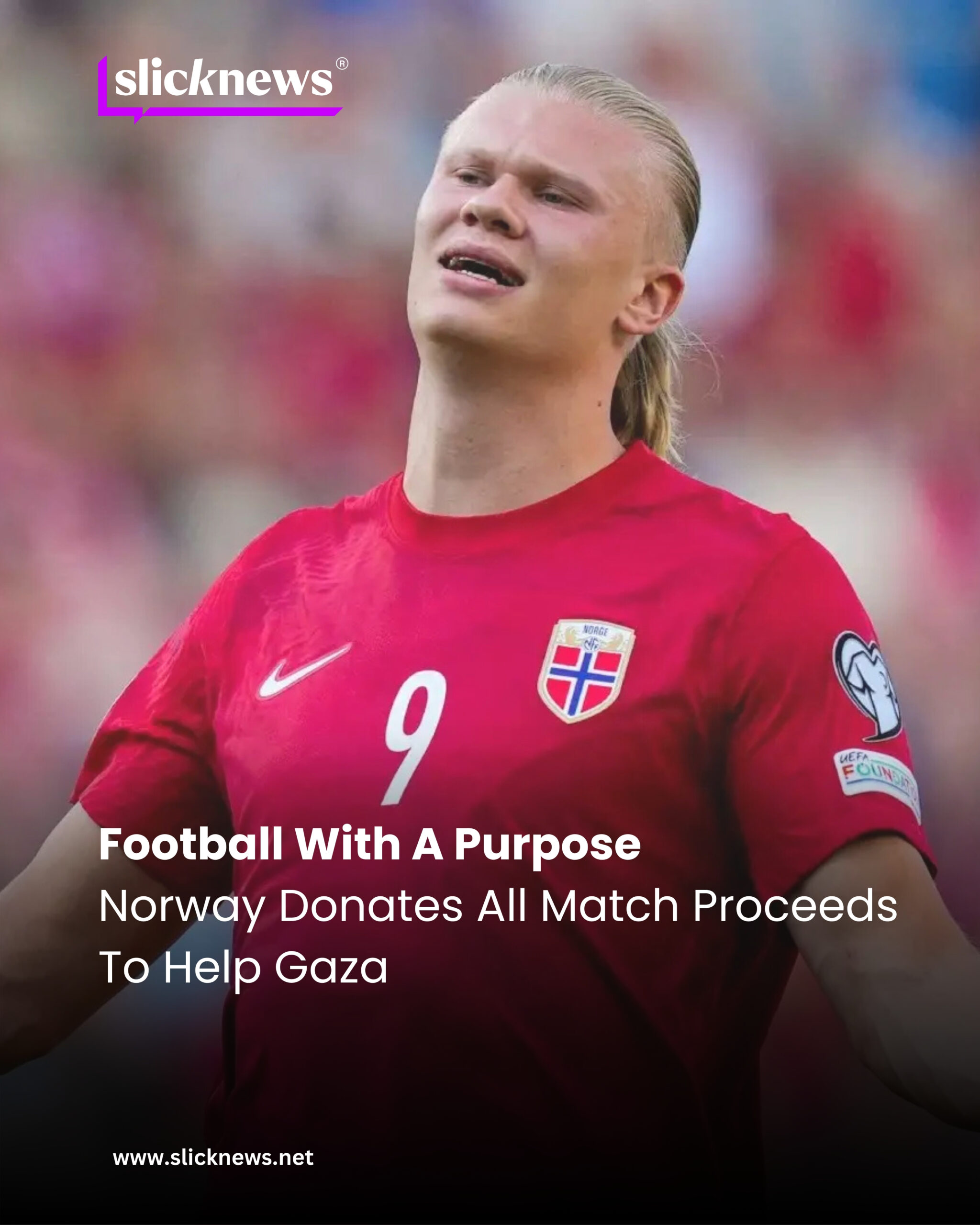 Norway Will Donate All Ticket Proceeds From Their Sold-Out World Cup Qualifier Against Israel To Humanitarian Aid In Gaza